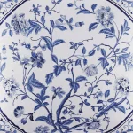 Laura Ashley Charlotte Blue Multicolored Floral Cotton Blend 16 in. Square Throw Pillow thumbnail 5