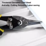 KING 3-Piece Aviation Tin Snip Set, 10 in. Straight, Left, and Right Cut thumbnail 3