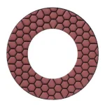 Hilti SPX 50-Grit Polishing Pads for DGH 130 Diamond Concrete Grinder, 6-Pack thumbnail 1