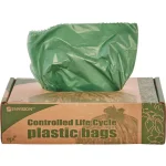 Stout 33 Gallon Totally Degradable Trash Bags, 40 Count Box, Green thumbnail 8