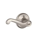 Schlage Sense Smart Deadbolt with Right-Handed Flair Lever Handleset, Satin Nickel thumbnail 4
