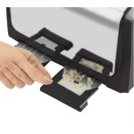 BLACK+DECKER 4-Slice Black Extra-Wide Slot Toaster with Browning Control and Dual Control Panels thumbnail 2