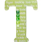 Jeff McWilliams Designs 15 in. Oversized Unfinished Wood Letter (T) - Industrial Style Wall Decor thumbnail 3