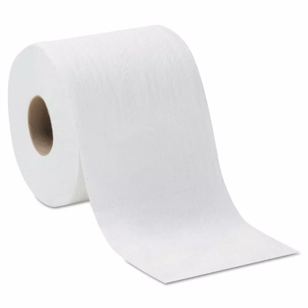 Georgia-Pacific Preference White 2-Ply Embossed Bathroom Tissue, 80 Rolls