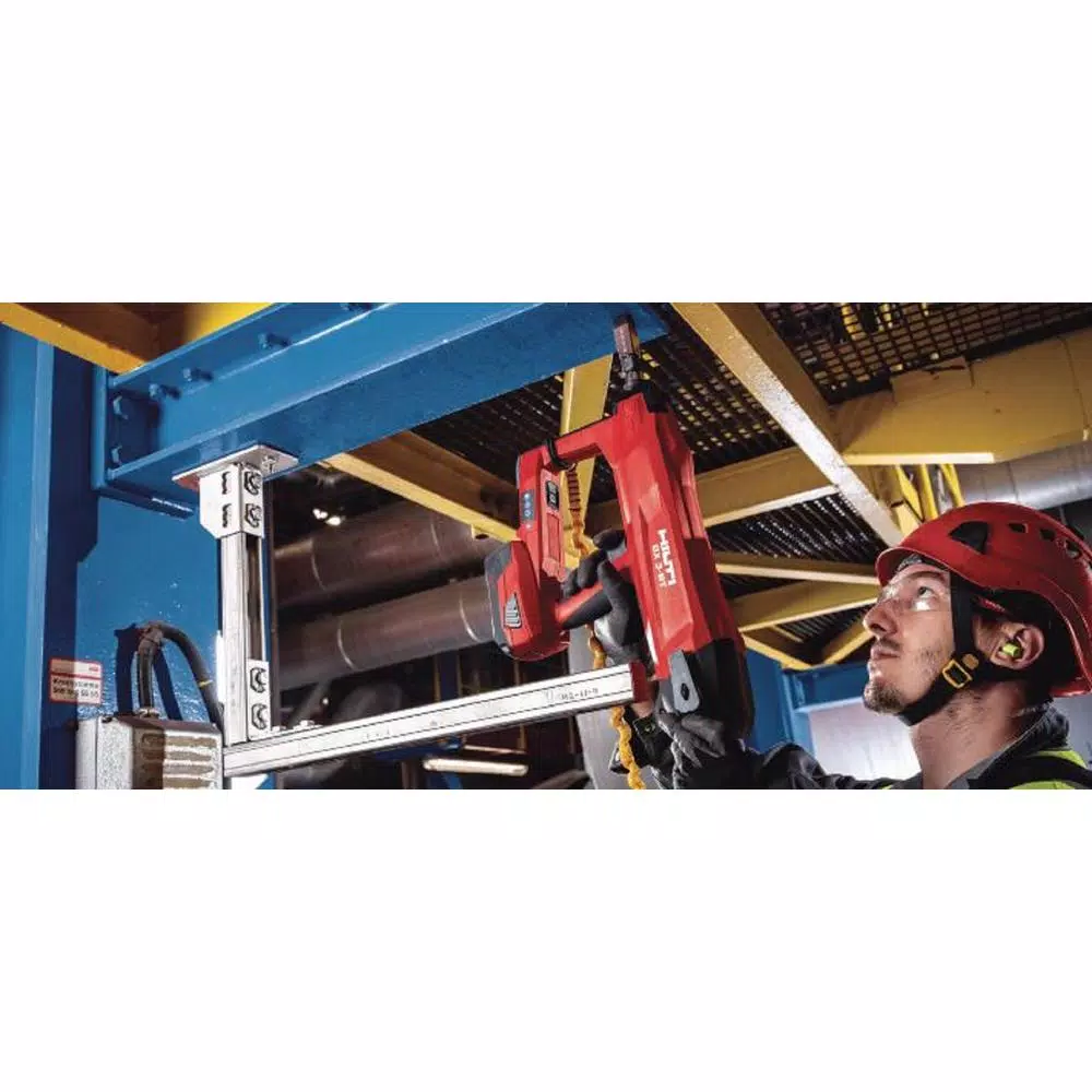 Hilti 22V Lithium-Ion Cordless Bluetooth Nailer with Fastener Guide