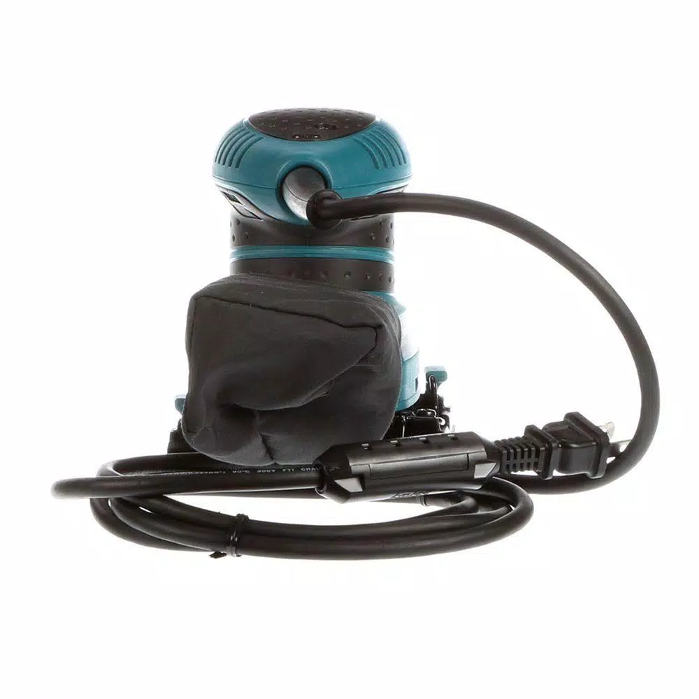 Makita 2 Amp Corded 1/4 Sheet Finishing Sander with Sanding Paper and Dust Bag