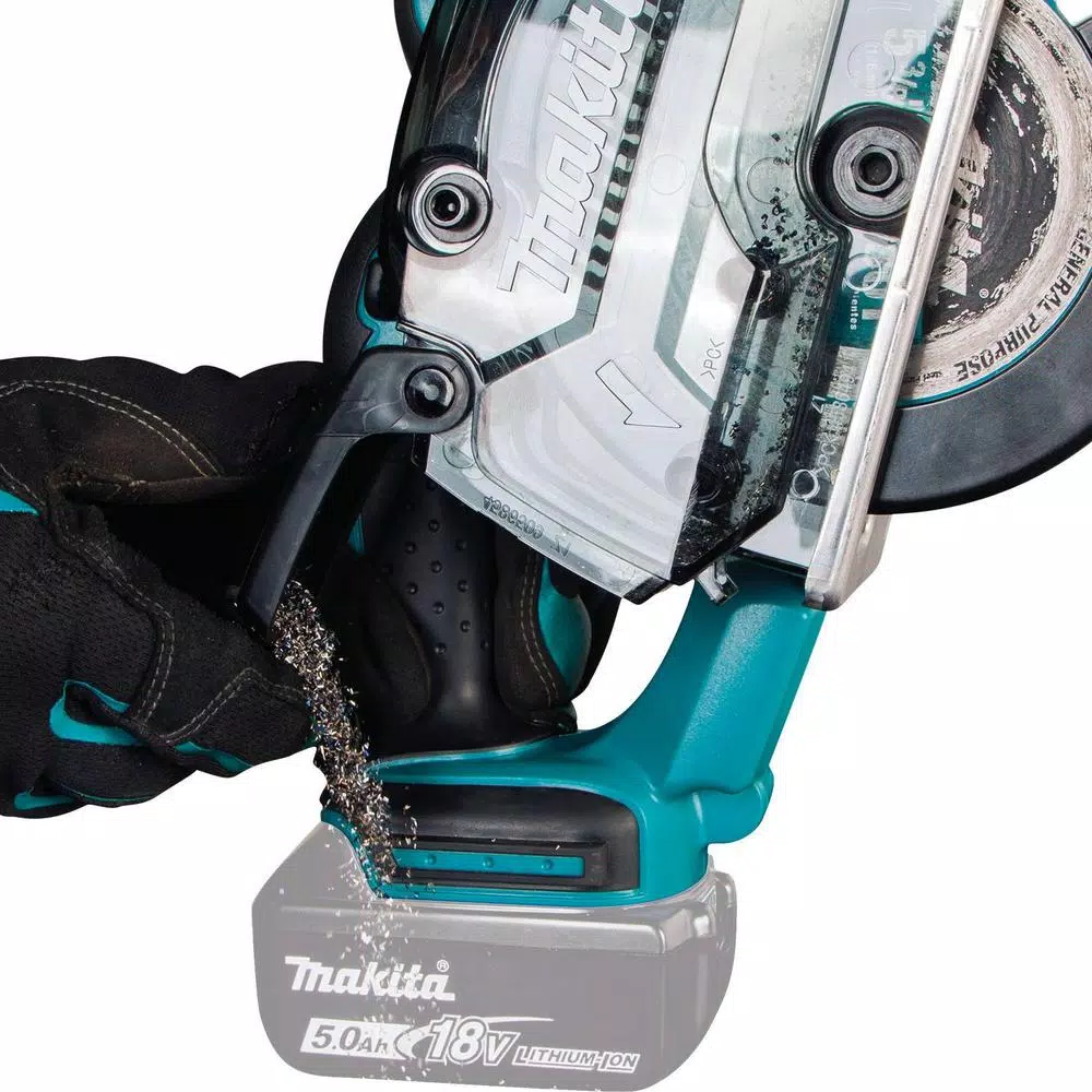 Makita 18V LXT Cordless 5-3/8 in. Metal Cutting Circular Saw - XSC03Z Tool Only