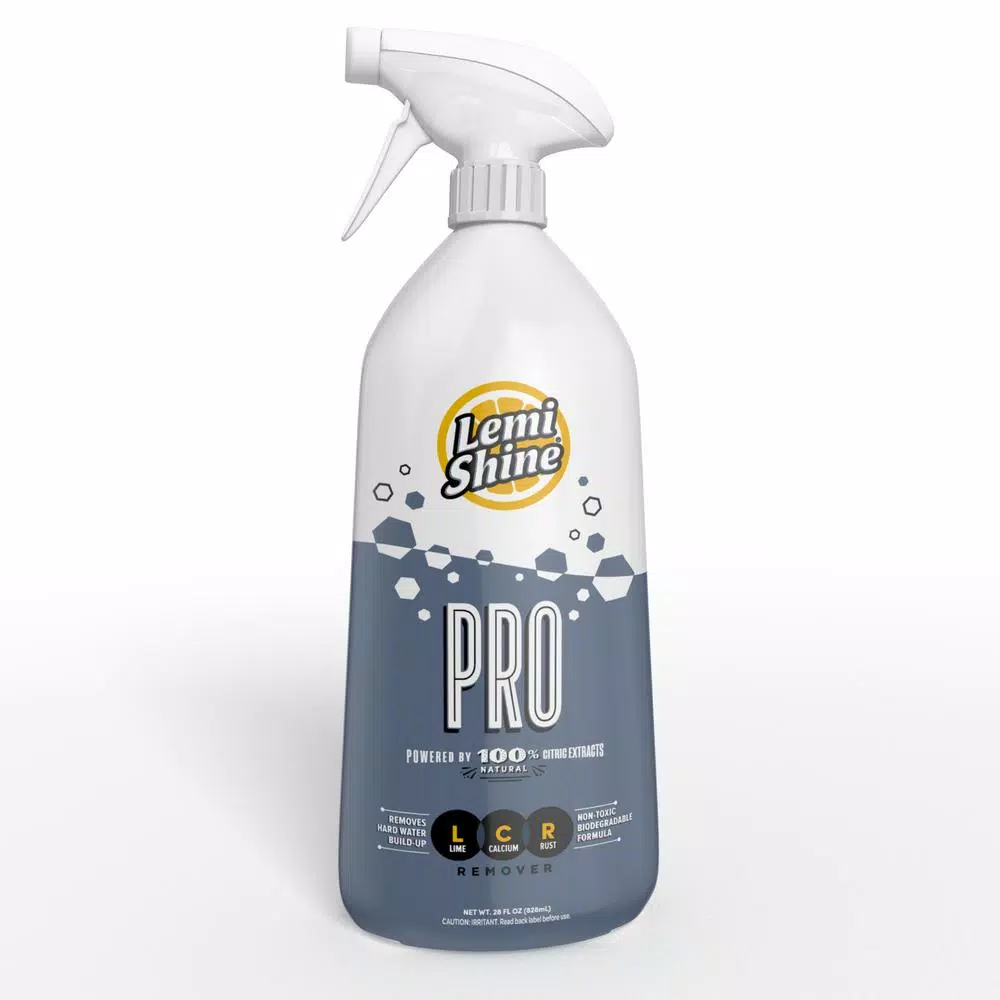 Lemi Shine Pro Spray Lime, Calcium, and Rust Remover - 28 oz (6-Case Pack)