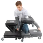 Omega 91000 2-in-1 Foldable Mechanic Creeper and Seat, 450 lb. Capacity thumbnail 3