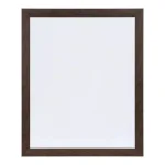 DesignOvation Kate and Laurel Beatrice Walnut Brown Rectangle Magnetic Dry Erase Memo Board thumbnail 1