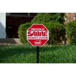SABRE Home Security Yard Sign and Window Decal Set - Red Deterrent Signage thumbnail 3