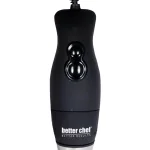 Better Chef 2-Speed Black Handheld Mixer with Comfort Grip and Stainless Steel Attachments, 200W thumbnail 2