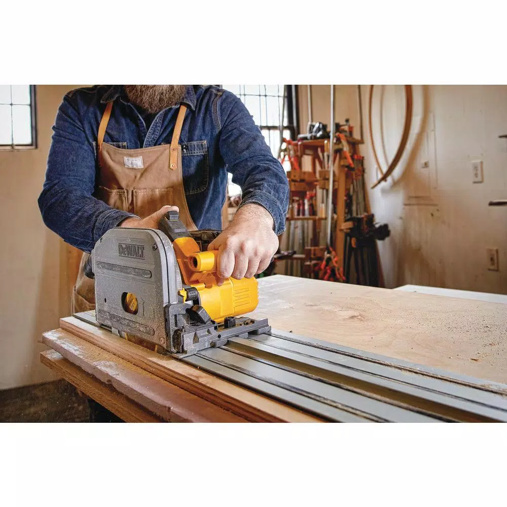 DEWALT FLEXVOLT 60V MAX Brushless 6-1/2 in. Track Saw Kit with (2) 6.0Ah Batteries