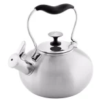 Chantal Tulip 7.2-Cup Stainless Steel Tea Kettle, Brushed Finish, Induction Compatible thumbnail 1