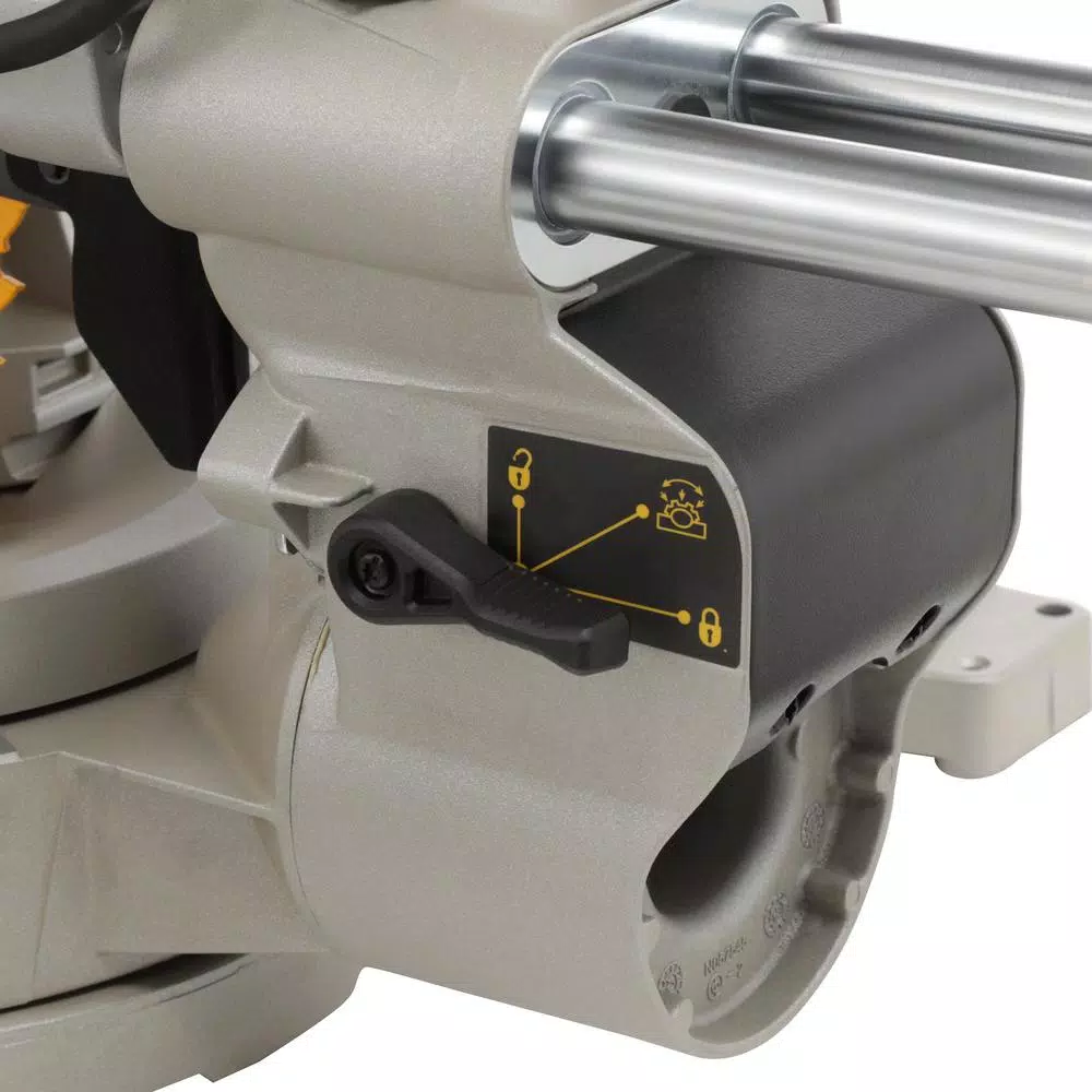 DEWALT 10 in. Double Bevel Sliding Compound Miter Saw, DW717
