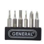 General Tools 10 in. LED Lighted Cordless Precision Power Screwdriver with 6 Bits thumbnail 2