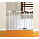 Dreambaby Liberty Extra Wide Auto-Close Security Gate, 30 in. H, White thumbnail 3