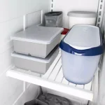 Tovolo King Cube Ice Mold Tray with Lid, 2 in. Large Silicone Cubes for Whiskey and Cocktails, Oyster Gray thumbnail 1