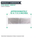 Think Crucial 16-Pack Replacement Vacuum Bags Compatible with Oreck Type CC and XL, Replaces CCPK8 & CCPK8DW thumbnail 4