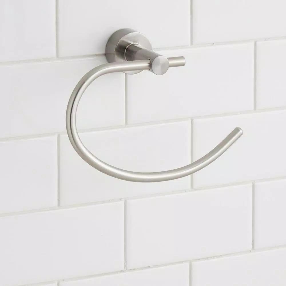 Glacier Bay Innburg Brushed Nickel Towel Ring