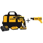 DEWALT 20V MAX Lithium-Ion Cordless Screw Gun with Bonus Collated Screw Attachment thumbnail 1