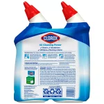 Clorox Toilet Bowl Cleaner with Bleach, Rain Clean Scent, 24 oz (2-Pack) thumbnail 9