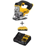 DEWALT 20V MAX Cordless Jig Saw Kit with 4.0 Ah Battery and Charger thumbnail 1