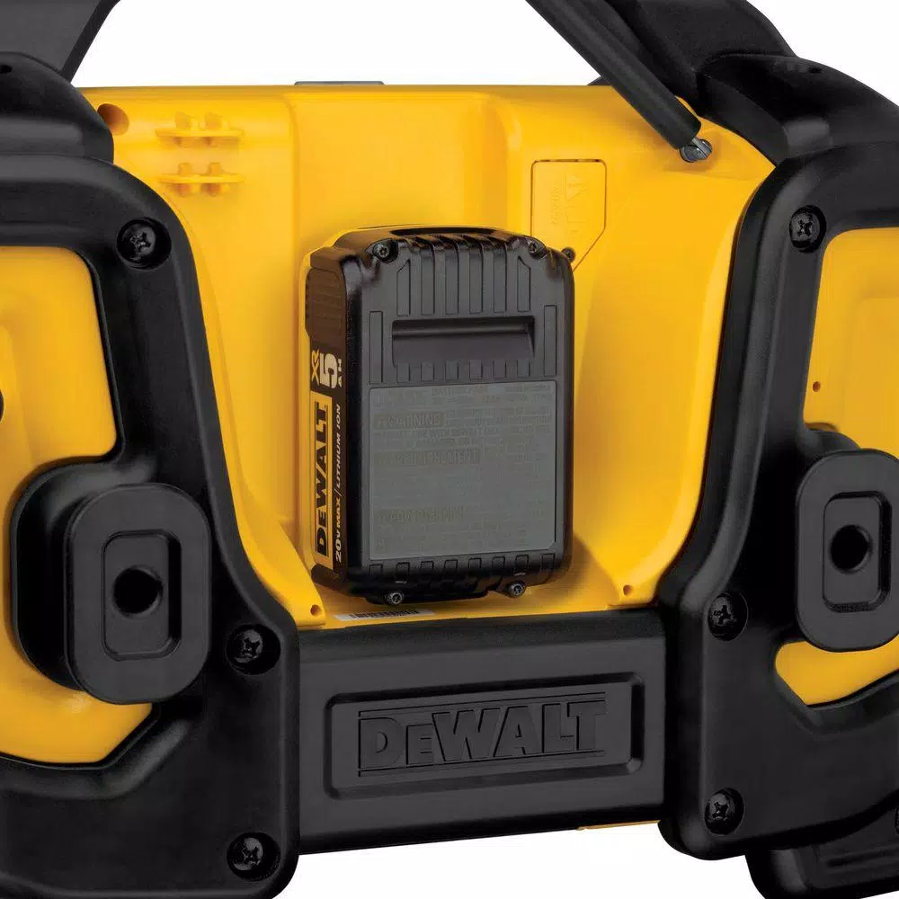 DEWALT 20V MAX Bluetooth Jobsite Radio with Built-in 3A Battery Charger