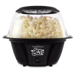 West Bend Stir Crazy Electric Hot Oil Popcorn Popper, 6 oz. Capacity, Black thumbnail 2