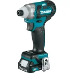 Makita 12V MAX CXT Brushless 1/4 in. Cordless Impact Driver Kit with (2) 2.0Ah Batteries, Charger, and Hard Case thumbnail 3