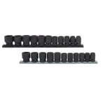 Husky 22-Piece 1/2 in. Drive SAE and Metric Impact Socket Set thumbnail 1