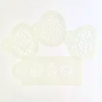 Designer Stencils Ornamental Egg Cookie Stencil Bundle - 4 Decorative Patterns thumbnail 1