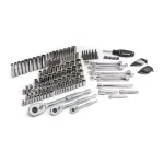 Husky 149-Piece Mechanics Tool Set with 1/4 in., 3/8 in., and 1/2 in. Drive Ratchets and Sockets thumbnail 2