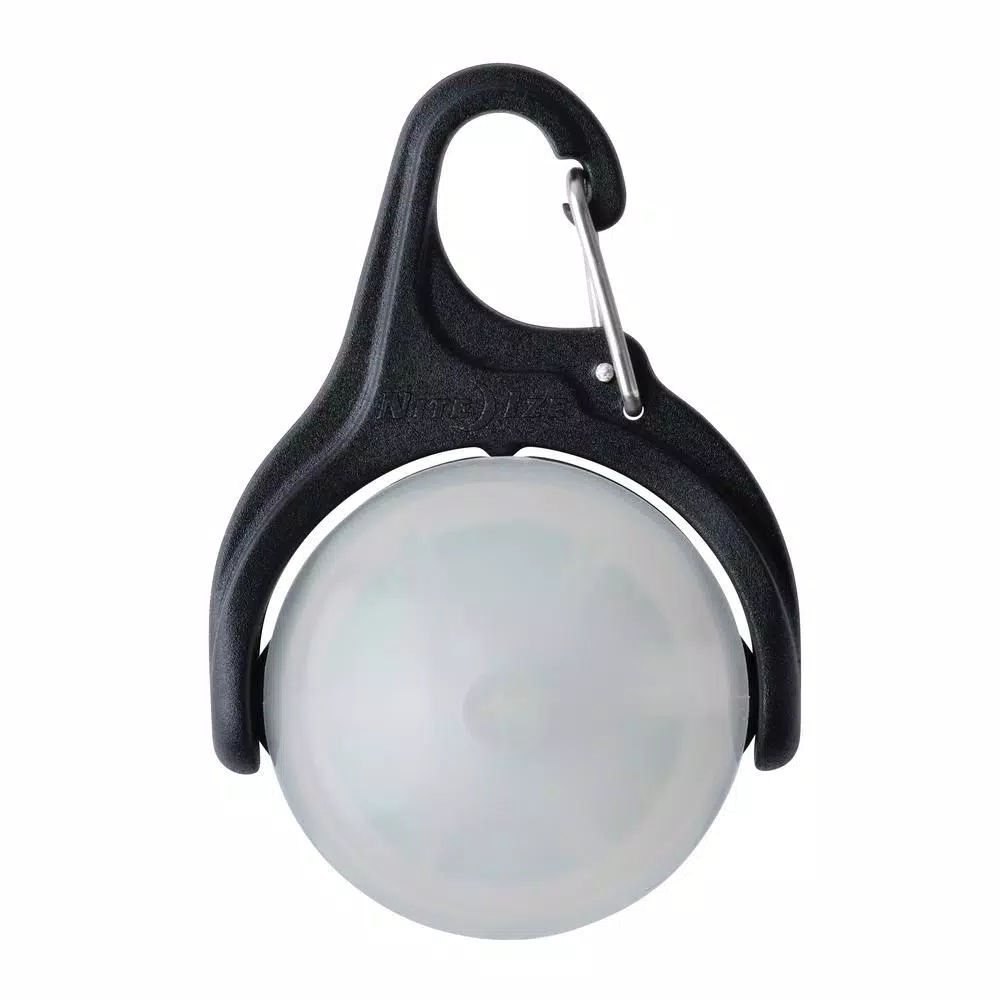 Nite Ize MoonLit LED Micro Lantern - Compact Water-Resistant Carabiner Clip Light