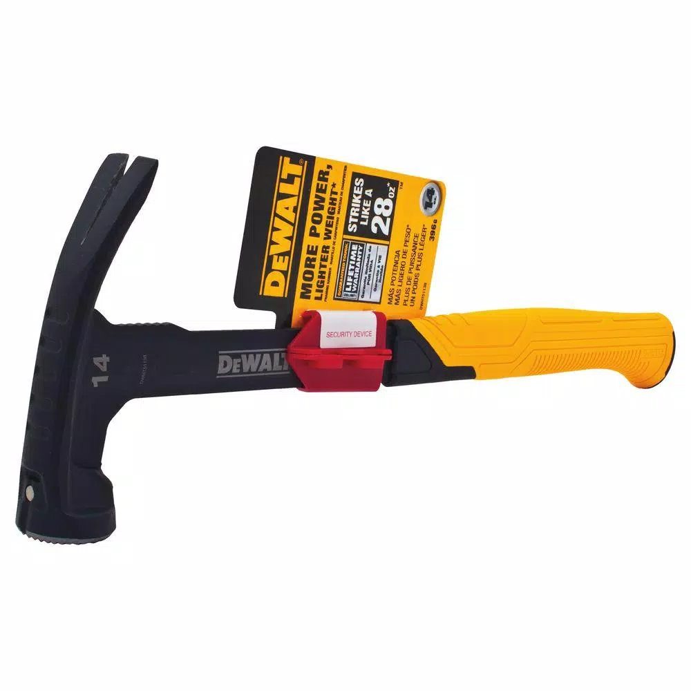 DEWALT 14 oz. Steel MIG Weld Hammer with Rip Claw and Magnetic Nail Starter