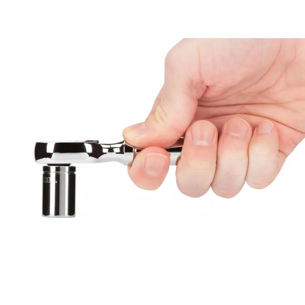 Tekton 3/8 in. Drive x 4-1/2 in. Stubby Ratchet with 90-Tooth Gear