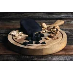Boska Large Round White Oak Cheese and Tapas Serving Board with Ergonomic Handle thumbnail 6