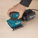 Makita 2 Amp Corded 1/4 Sheet Finishing Sander with Sanding Paper and Dust Bag thumbnail 9