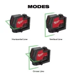 Milwaukee REDLITHIUM USB Green Cross Line Laser Level, 100 ft. Range thumbnail 9