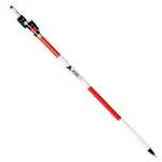 AdirPro 12 ft. Aluminum Prism Pole with Screw Collar Lock and Carrying Case thumbnail 1