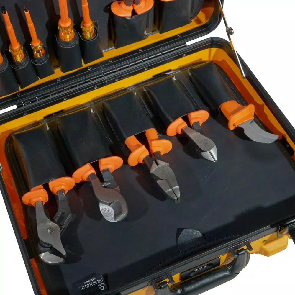 Klein Tools 13-Piece Insulated Hand Tool Utility Kit with Carrying Case