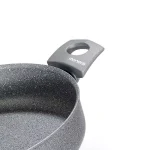 Moneta Greystone 10 in. Saute Casserole Pan, 3 Qt. Cast Aluminum with Artech Stone Non-Stick Coating thumbnail 2