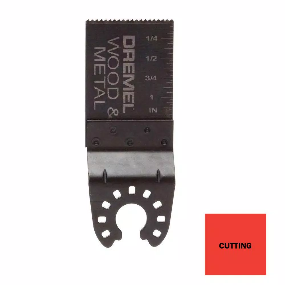 Dremel Multi-Max 1-1/8 in. Bi-Metal Flush Cut Oscillating Tool Blade