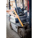 Nupla 41 in. Composite Fiberglass Pry Bar, Non-Conductive, Single End and Curved thumbnail 2