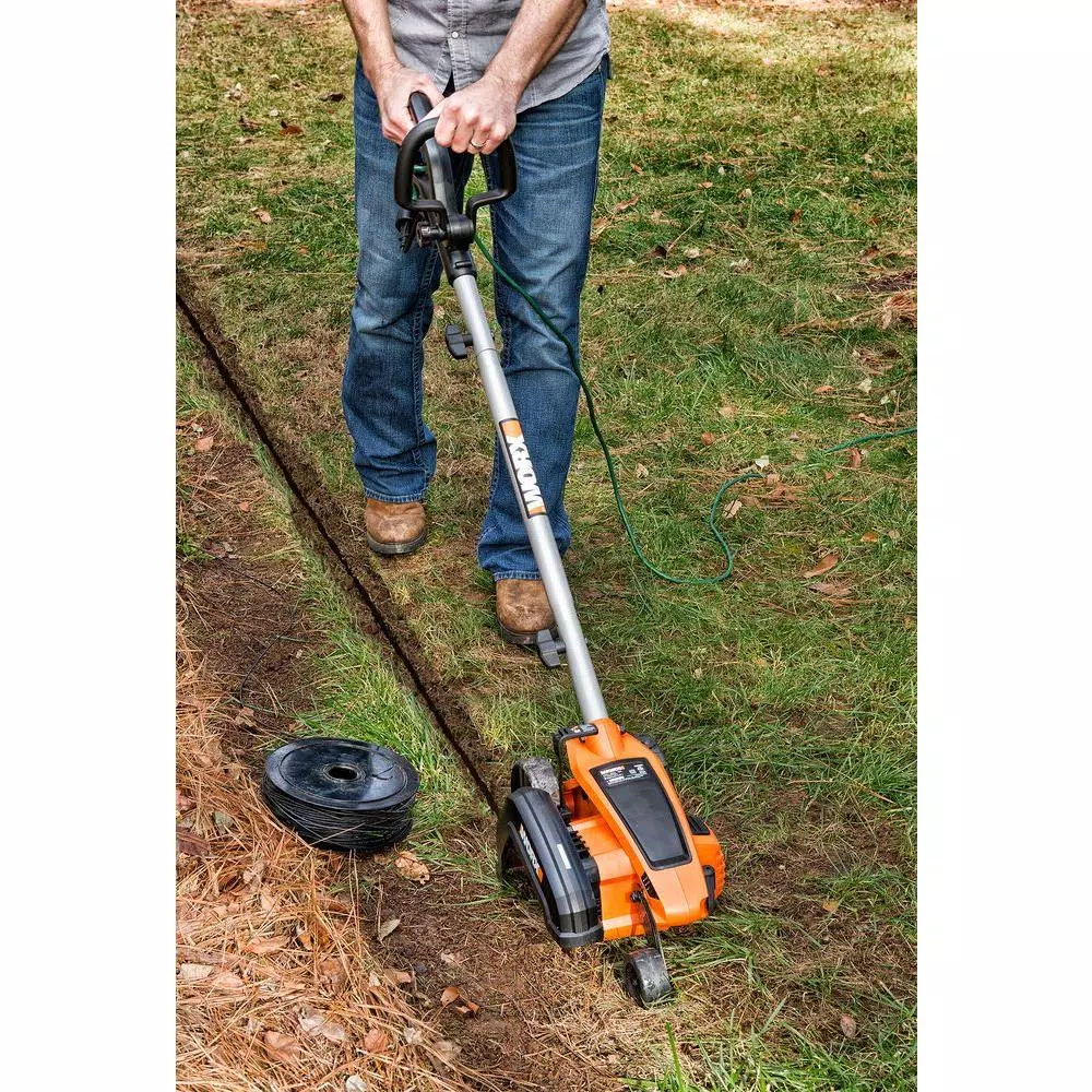 Worx 12 Amp Electric 7.5 in. Lawn Edger and Trencher