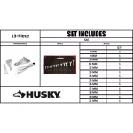 Husky 13-Piece Master Metric Flex Head Ratcheting Wrench Set thumbnail 6