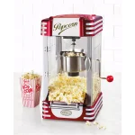 Unbranded Retro Red 2.5 oz. Kettle Popcorn Maker, Countertop Movie Theater Style Popper thumbnail 3