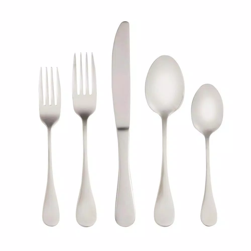 Artaste Rain 20-Piece 18/10 Stainless Steel Flatware Set, Service for 4