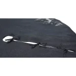 Xia Home Fashions 56 in. Deer in Snowing Forest Round Christmas Tree Skirt - Dark Gray thumbnail 3