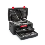 Husky 278-Piece Mechanics Tool Set with 1/4 in., 3/8 in., and 1/2 in. Drive Ratchets and Sockets thumbnail 1